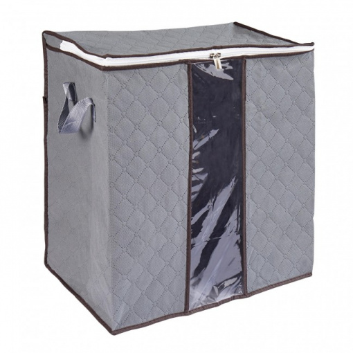 Husa cu fereastra vizualizare, pentru depozitare textile, 48x46x28 cm