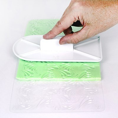 Sablon imprimare, ornare tort, martipan, fondant, icing-PME-valuri