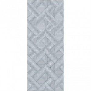 Autocolant decorativ perete, 250x45 cm, forme geometrice -Gri
