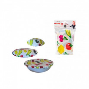 Capace plastic, reutilizabile, set 5 buc.