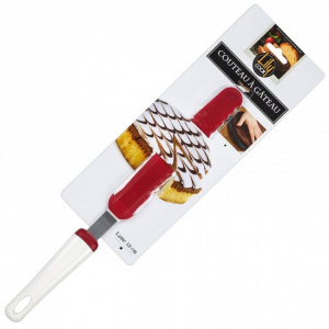 Cutit pentru taiere si preparare torturi, Cutit tort, Cutit patiserie, Ustensile preparare tort, Cutit multifunctional tort, Cutit taiere blat tort, Cutit decorare tort, Cutit profesionist tort, Cutit ornat prajituri, Instrument taiere tort, Cutit cu lama