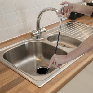 Dispozitiv tip sarpe cu gheara pentru desfundat chiuvete, 160 cm