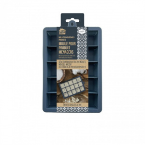 Forma de silicon pentru sapun, 15 cuburi, 18x12,5x2,6 cm, Happymax