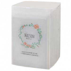 Husa protectie masina spalat, deschidere verticala, 62x56x84 cm, model maison, Happymax