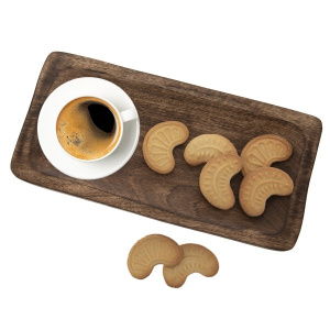 Matrita din lemn extrudat, pentru fursecuri si turta dulce, 4 forme de rulouri, 30,5 x 7 x 1,5 cm