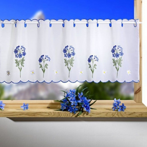 Perdea scurta, 45 x 115 cm -Gentiana