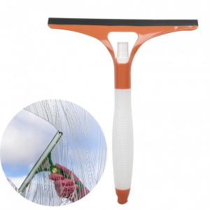 Racleta curatare geamuri cu recipient si pulverizator detergent