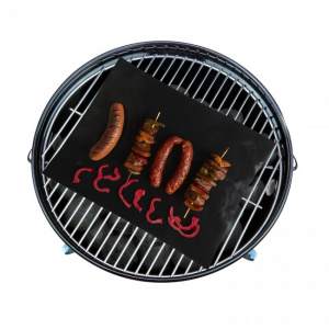 Set 2 bucati folie reutilizabila, pentru gratar, 40x33 cm 