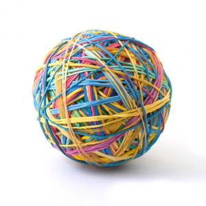 Set 200 elastice multicolore