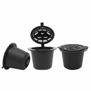 Set 5 capsule de cafea reutilizabile-Quttin, capsule cafea reincarcabile, capsule cafea reutilizabile, capsule cafea reutilizabile nespresso,Set capsule de cafea reutilizabile Capsule de cafea eco-friendly Kit capsule reutilizabile pentru cafea Capsule ca