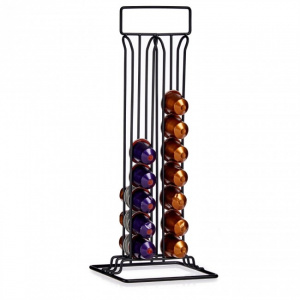 Suport metal vertical depozitare, sortare 36 capsule Nespresso
