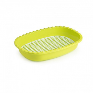 Tava pentru decongelare, 32 x 21,5 x  6 cm, verde, Tava pentru decongelare, tava pentru decongelare rapida, tava speciala pentru decongelare rapida
