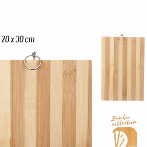Tocator bambus 20x30x1cm. Tocatoe lemn bambus stratificat pentru servire. Platou servire de bambus