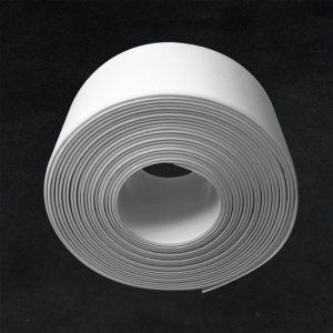 Banda pentru etansare, din PVC, alb, 320 x 3.6 cm, Happymax