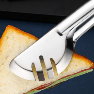 Cleste bucatarie, inox, 23.5x5cm,Happymax, cleste servire din inox, cleste inox, ustensile de bucatarie,inox,clesti si pensete de bucatarie,inox