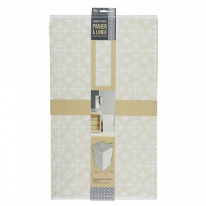 Cos cu capac pentru rufe murdare, 1 compartiment, 60x35x30 cm, Happymax, Cos rufe, Cos depozitare rufe, Cos rufe cu capac, Cosuri pentru rufe murdare, Organizare rufe, Cos haine murdare, Cos depozitare baie, Cosuri estetice pentru rufe, Solutii depozitare