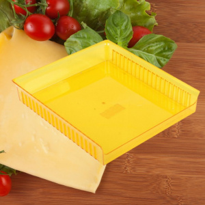 Cutie depozitare alimente in frigider-galben