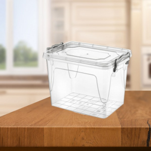 Cutie pentru depozitare cu capac si manere - 1L