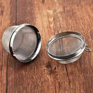 Filtru inox pentru infuzii, 8.5x9cm, Happymax.  infuzor condimente, infuzor plante aromatice, infuzor plante medicinale,infuzoare si strecuratoare ,ceainice si accesorii ceai