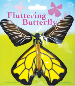 Fluture din hartie cu banda elastica