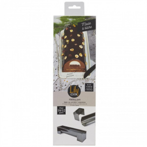 Forma de inox pentru rulada - 30 cm, forma inox pentru rulada, Forma de inox, pentru rulada, 30 cm, forma rulada inox, forma copt rulada 30 cm, tava inox rulada, forma prajituri rulada, forma metalica rulada, tava copt rulada, forma inox pentru prajituri,
