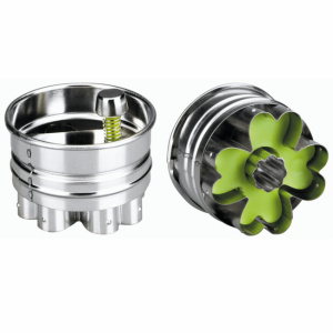 Forma decupator-cutter biscuiti cu arc-trifoi-Ibili