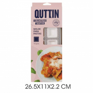 Forma pentru 10 ravioli, patratele, 26.5x11x2.2cm, Happymax