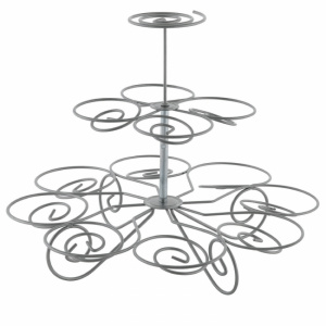 Kit patiserie pentru briose cu stand metalic