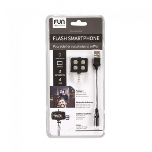 Mini Blitz cu 4 leduri pentru selfie, Mini blitz selfie, Flash pentru selfie, Lumini selfie, Accesorii selfie, Blitz portabil, Iluminare selfie, Blitz pentru telefon, Lumini de imbunatatire selfie, Blitz mobil pentru fotografii, Iluminare portabila, Lumin