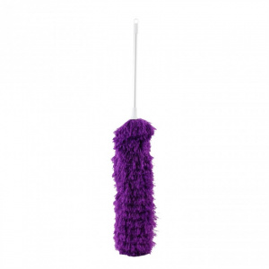 Pamatuf microfibra, 60x10x10cm, mov, Pamatuf din microfibra, pamatuf praf, pamatuf telescopic, pamatuf coada telescopica, pamatuf cu coada telescopica, pamatuf praf telescopic, pamatuf praf antistatic