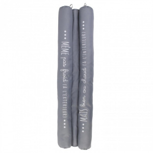 Protectie dubla anti curent pentru usa, 20x80 cm, bej, Happymax, protectie usa anti curent si anti praf 