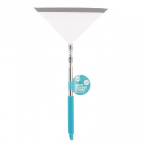 Racleta silicon spalat geamuri cu maner telescopic