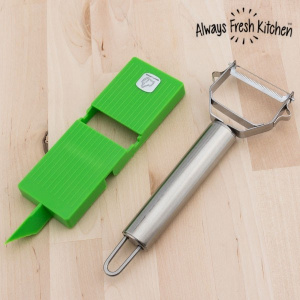 Razatoare-curatator legume 2 in 1