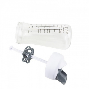 Recipient shaker pentru sosuri cu picurator