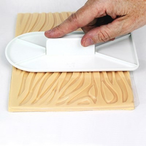 Sablon imprimare, ornare tort, martipan, fondant, icing-PME-zebra