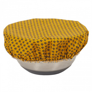 Set 2 bucati capace textile, bumbac, diametru 28 cm
