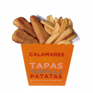 Set 3 recipiente servire tapas