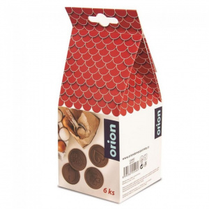 Set 4 forme silicon+decupator biscuiti ciocolata