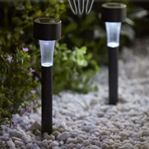 Set 8 lampi solare de gradina - 26 cm