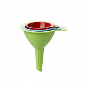 Set de 3 palnii, Set palnii bucatarie, Set palnii diferite marimi, Set 3 palnii plastic, Palnie alimentara set, Set palnii de umplere, Palnie polipropilena, Set palnii pentru bauturi, Accesorii bucatarie palnii