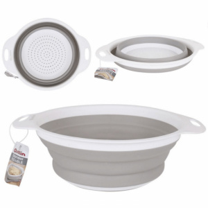 Strecuratoare pliabila pentru legume, fructe 29x22 cm Quttin . Strecuratoare pliabila de plastic pentru spalare legume, fructe sau paste,Strecuratoare pliabila legume fructe Strecuratoare bucatarie pliabila Strecuratoare pentru spalat legume fructe Strecu