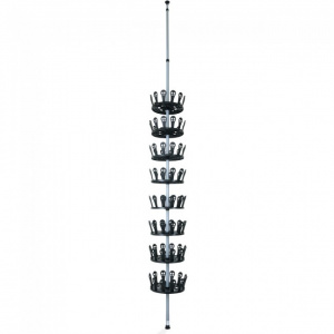 Suport telescopic tip carusel 48 perechi pantofi
