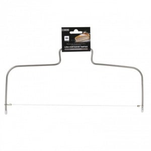Taietor cu sarma pentru feliere blat tort, inox, 36cm, Happymax