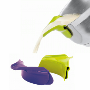 Adaptor silicon scurgere oale-Ibili. Picurator silicon pentru marginea vaselor.