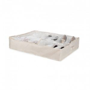 Cutie textila pentru organizarea pantofilor,12 compartimente, Nancy,76x60xH 15 cm, Happymax.ro