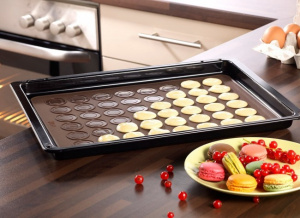 Folie silicon pentru macarons, hapyymax.ro tava copt macarons, folie silicon macarons, Folie de copt, silicon, pentru macarons, Tava copt Macarons, foaie copt macarons, 