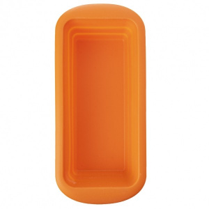 Forma de silicon pentru paine sau pentru friptura, happymax.ro Forma copt prajituri, Orion, Silicon, 29x12x6.5 cm, Portocaliu, forma silicon paine, forma cozonac, prajituri, paine din silicon