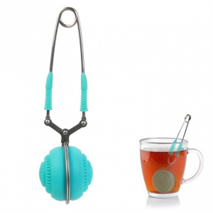 Infuzor ceai silicon, retractabil