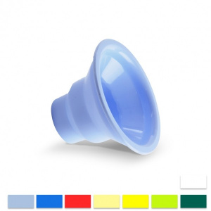 Palnie larga cu diametru inferior 3,5 cm, Palnie pentru gem, magiun, miere, palnie pentru borcan, palnie plastic, palnie plastic mare