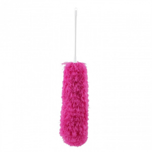 Pamatuf microfibra, 60x10x10cm, roz, pamatuf telescopic, pamatuf coada telescopica, pamatuf cu coada telescopica, pamatuf praf telescopic, pamatuf praf antistatic, 